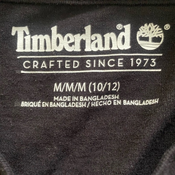 Timberland Long Sleeve  Boys size M (10-12) - Picture 3 of 5